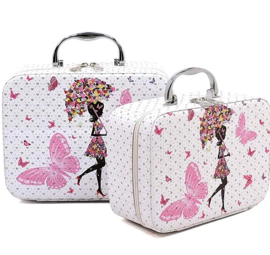 FASHION PRINTED 2-in-1 COSMETIC BAG