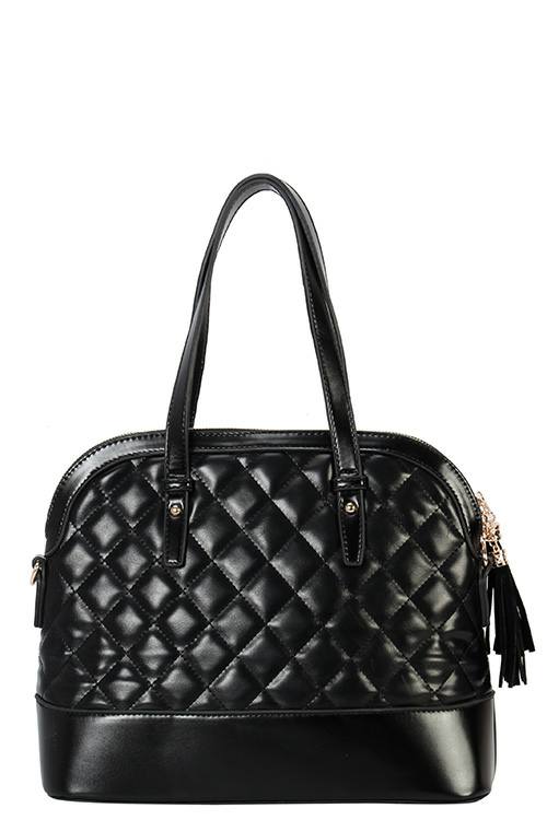 DESIGNER QUILTED TOTE BAG